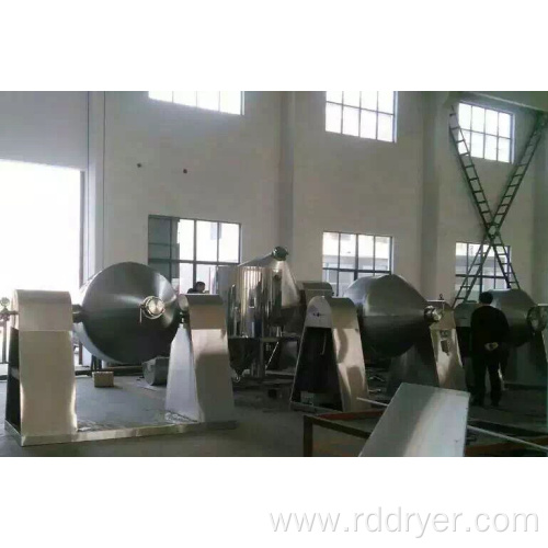 Steam Heated Double Cone Vacuum Mixing and Drying Machine